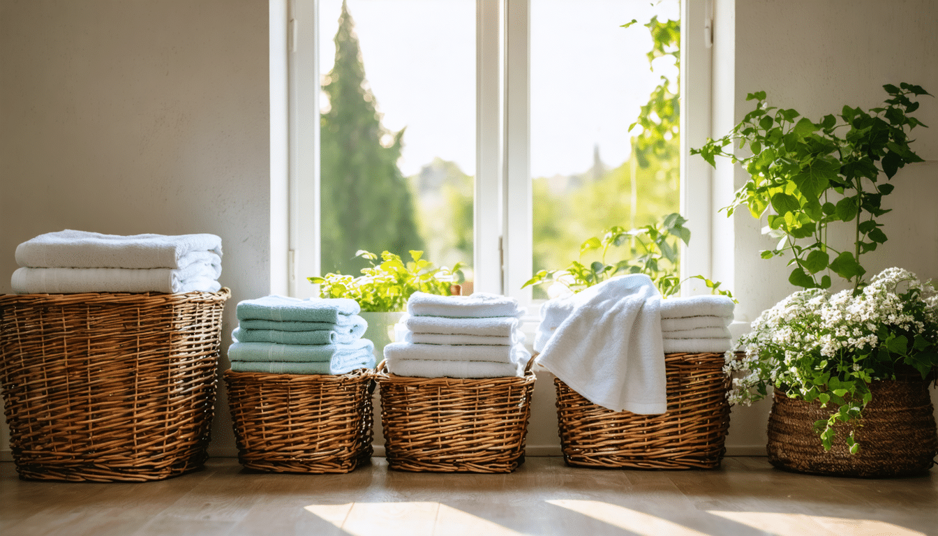 scopri la nostra selezione di prodotti per il bagno, il bucato e i tessili per la casa, pensati per garantirti comfort, pulizia e stile.
