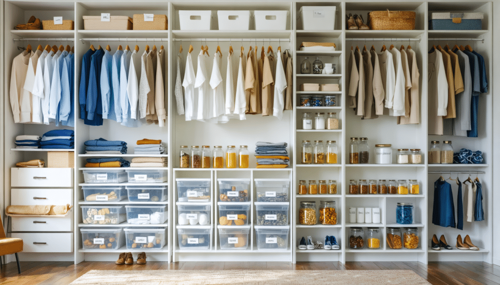 Organizzare armadi e dispense per trovare tutto facilmente